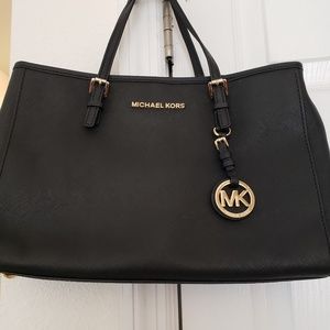 Michael Kors Black PVC Handbag